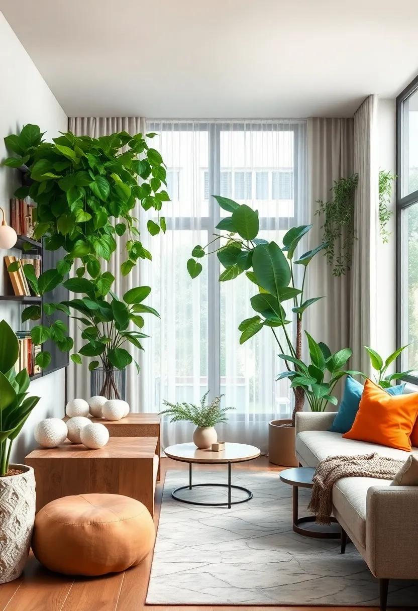 Pothos - Whether trailing down a bookshelf or climbing a trellis, Pothos offers a lush, cascading effect that’s both ⁣elegant and easy to care for