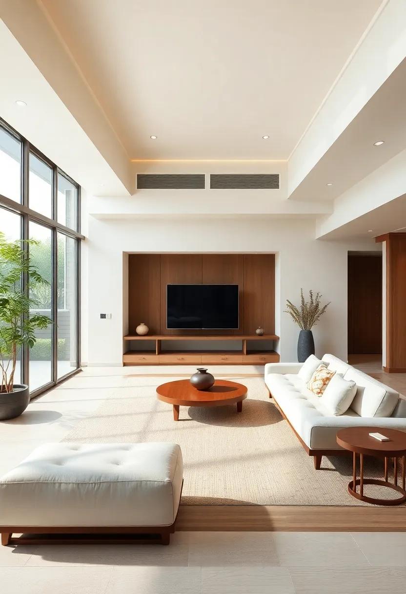 Functional Design: Every piece of furniture should serve a purpose while contributing to the overall aesthetic of tranquility