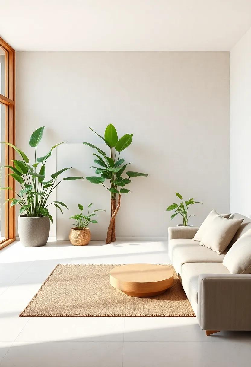 Indoor Plants: Adding greenery not only purifies the air but also brings a lively touch of nature indoors