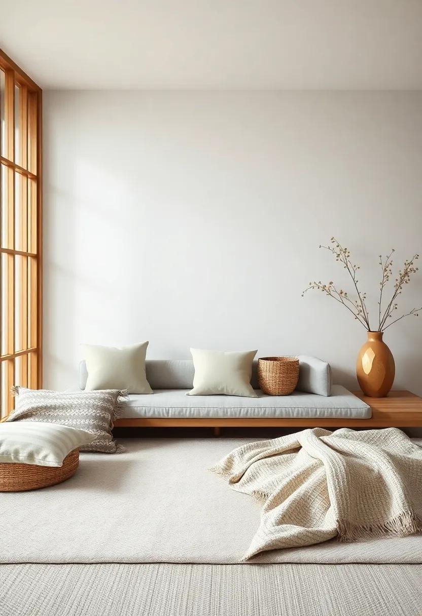 Soft Textures: Incorporating cushions, throws, and soft rugs invites comfort and warmth, enhancing relaxation