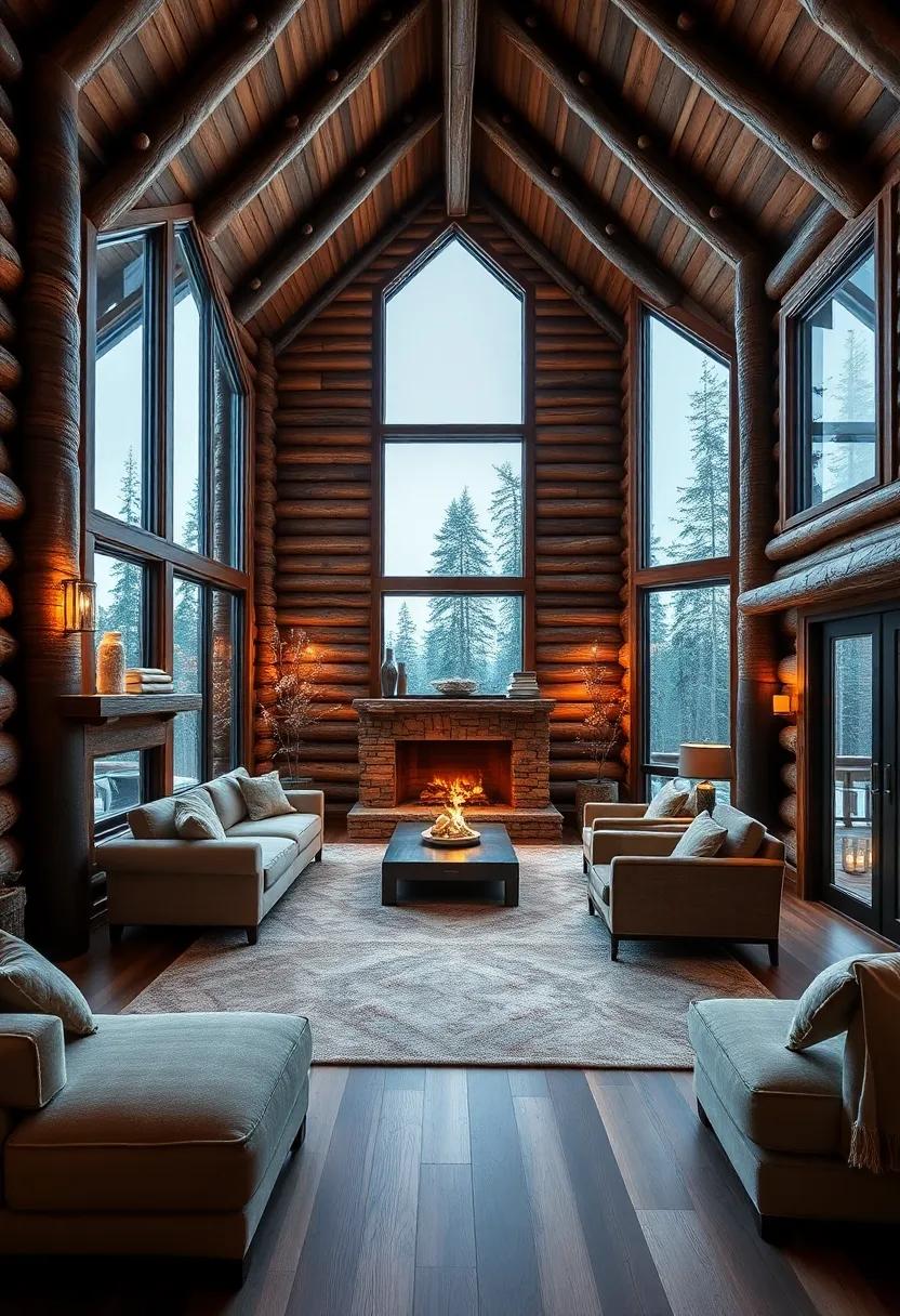 Rustic Elegance: Blending Modern ​Amenities⁣ with⁢ Traditional Log⁣ cabin ⁣Charm