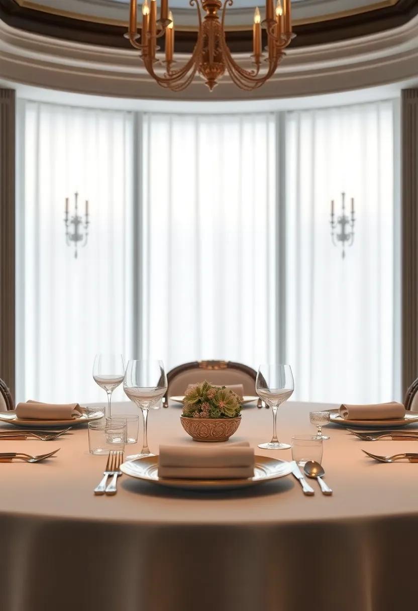 Artisanal Flatware: Invest in high-quality, intricately designed flatware that enhances the dining experience while reflecting luxury