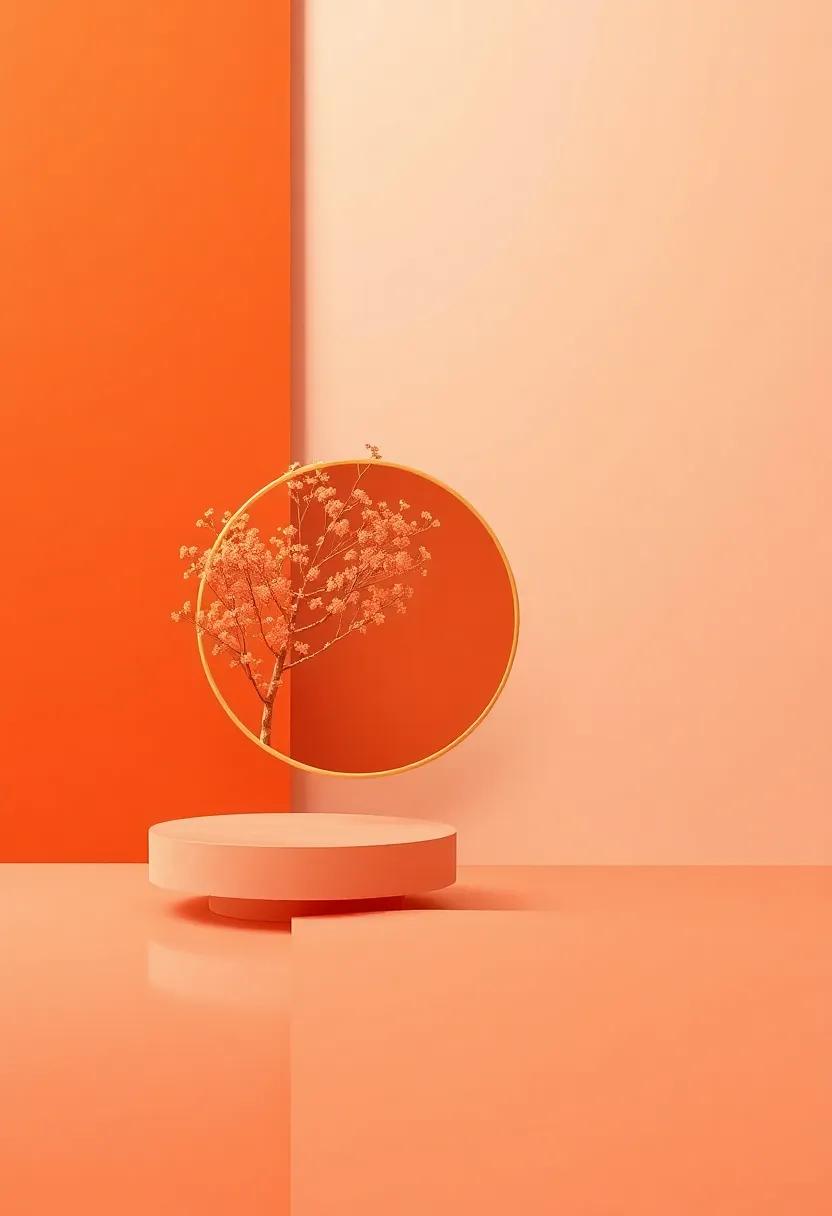 Finding Balance: Minimalist Designs ⁤Utilizing Terracotta and‌ Gold ⁢Subtly