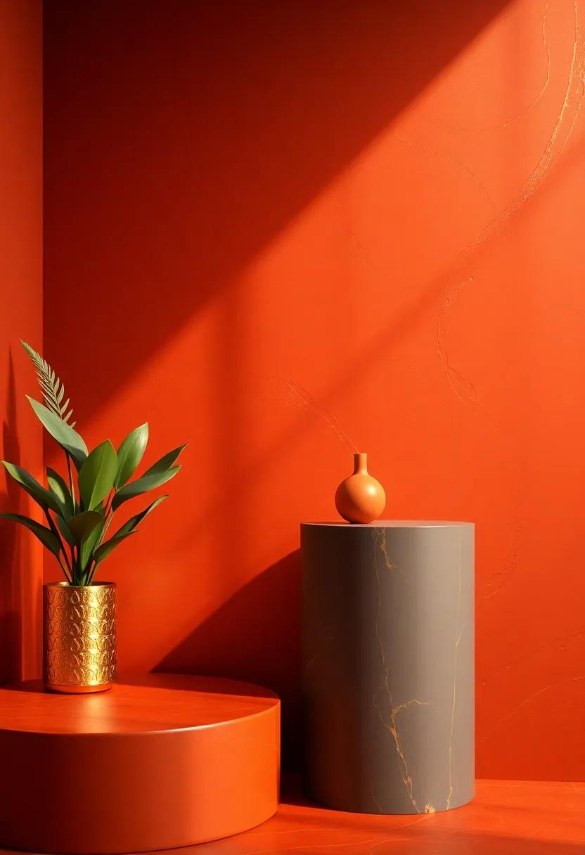 Creating Warmth ‍and Sophistication with Terracotta Accents and Gold Trimmings