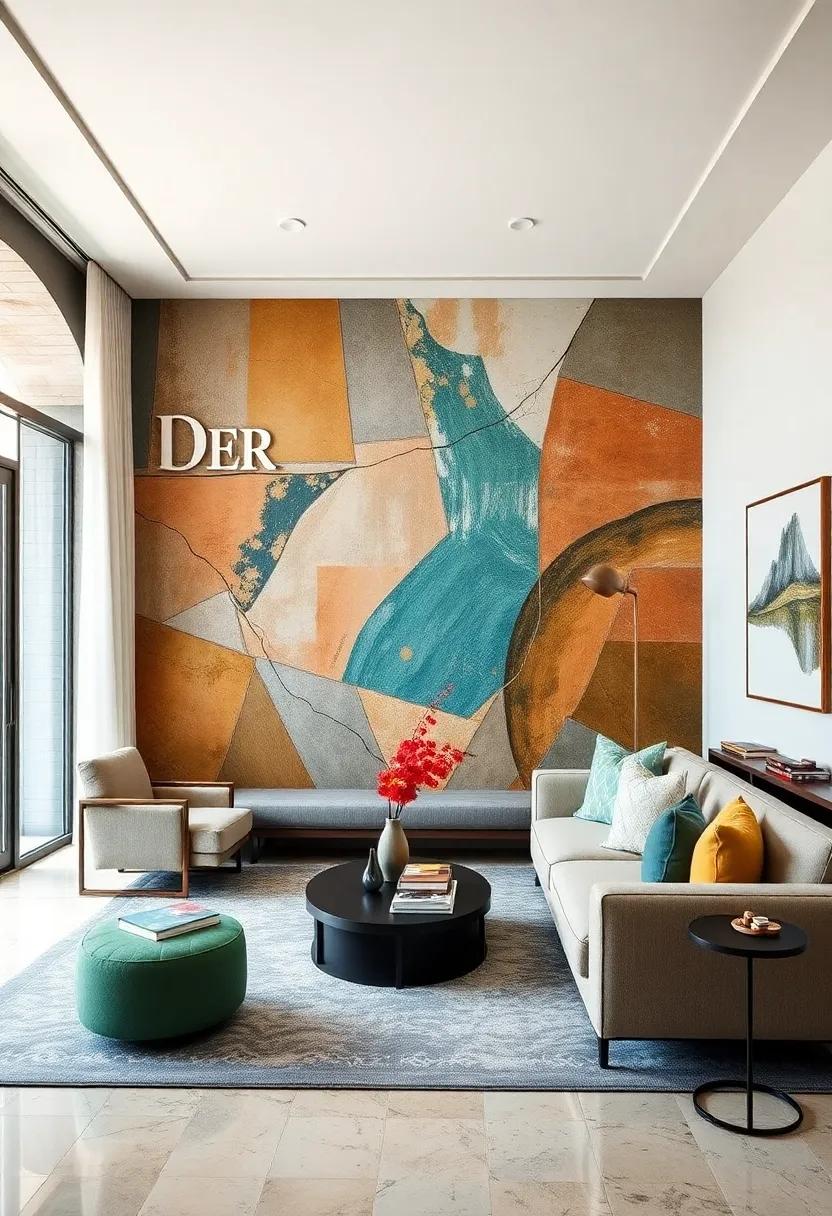 Hand-Painted Murals: Harness the skill of local artists by commissioning hand-painted murals that transform your walls into personalized masterpieces