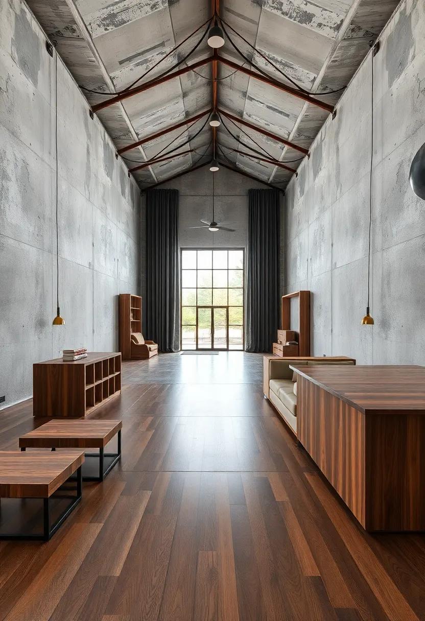 Textures and ‍Materials: A Dive⁢ into Concrete,‍ Wood, and ⁤Metal