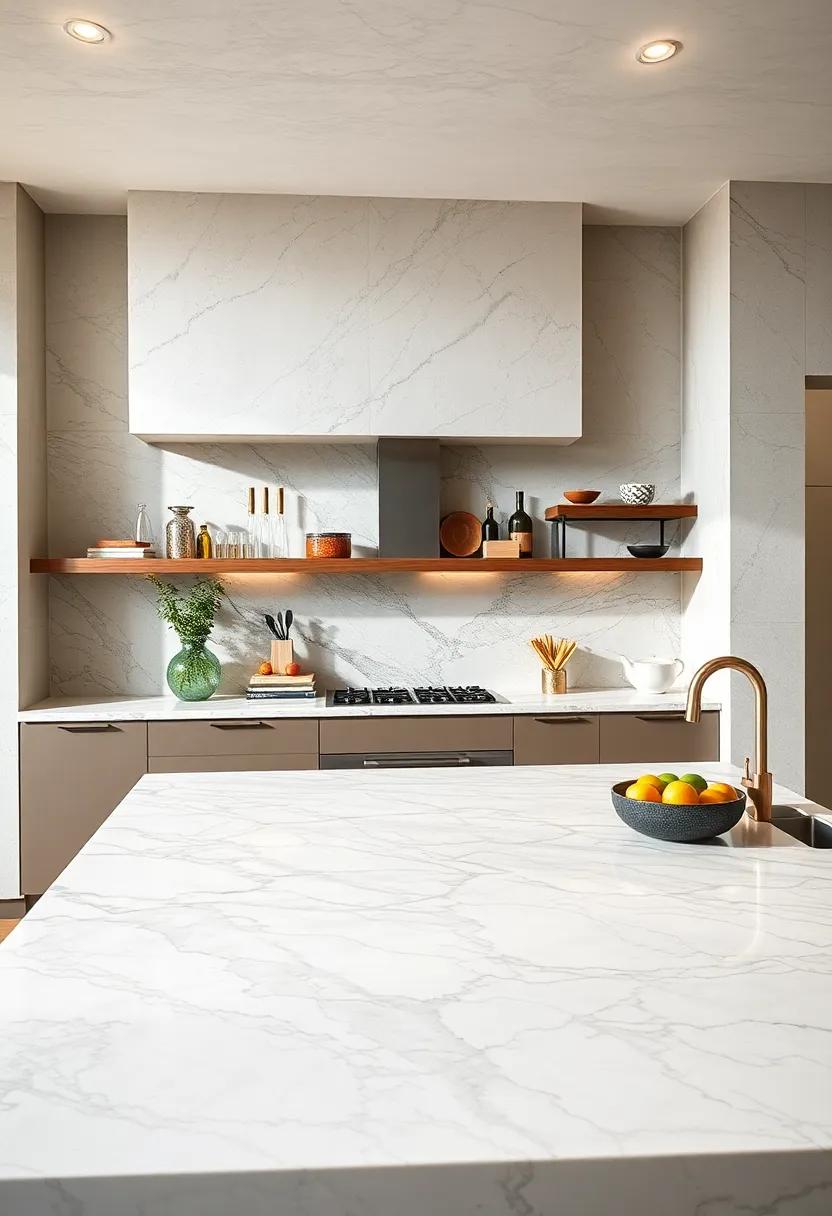 natural Veining: The ⁢beautiful veining in marble ​adds character ⁣and depth, creating a stunning focal⁣ point‌ in your kitchen design
