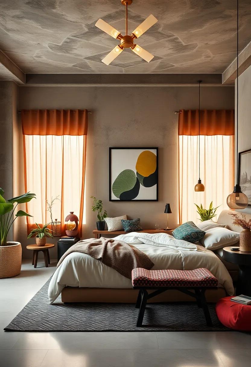 Nature-Inspired Decor: Introduce plants and natural elements to soften bold designs and add a refreshing vibe