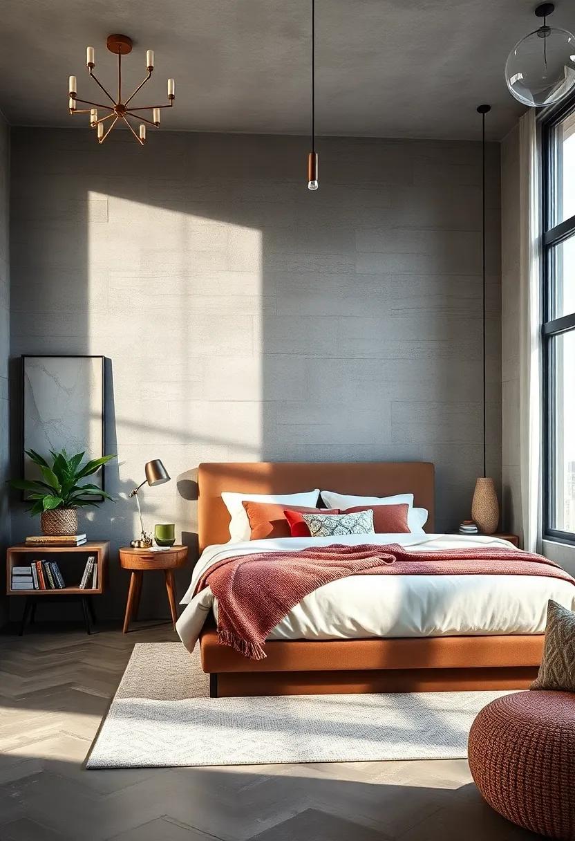 Textured Wall Treatments: Explore techniques like shiplap, stucco, or fabric-wrapped walls for unexpected depth