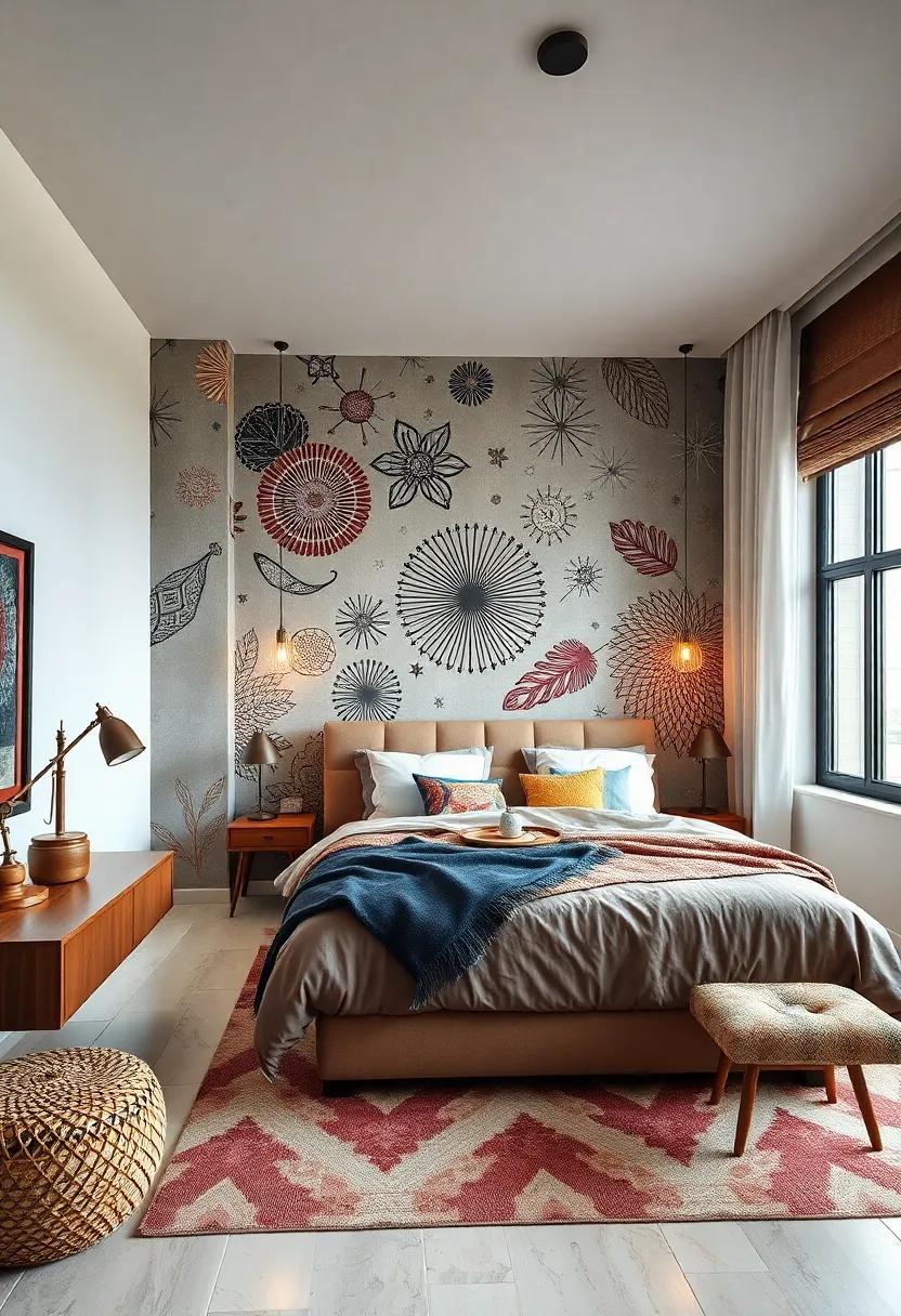 Wall Stencils: Bring in playful designs or patterns with easy-to-apply stencils for a personalized touch
