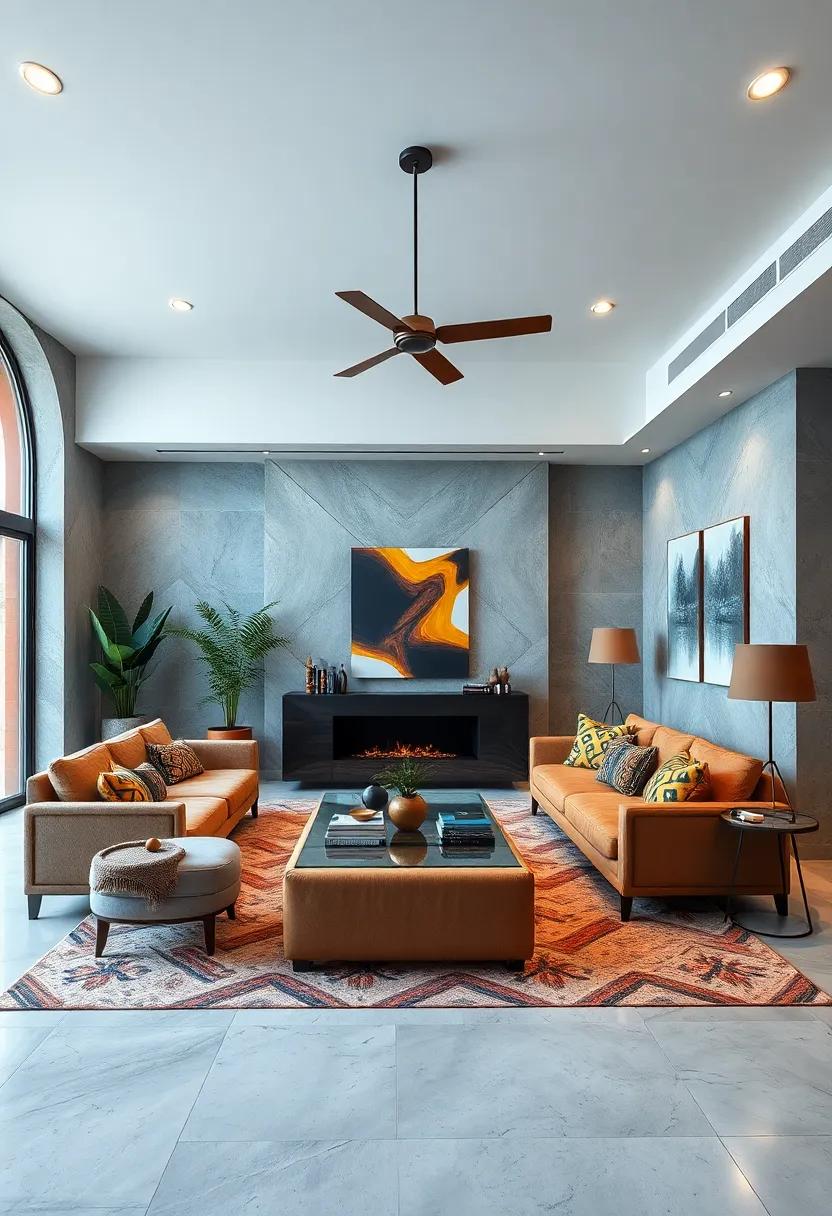 Bring together modern and vintage pieces‌ for an eclectic living‌ room that showcases an adventurous ⁢spirit and a bold expression of personality