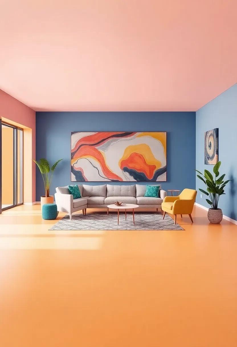 Using Color to Create Zones: Defining Spaces in ⁣Open-Plan Layouts