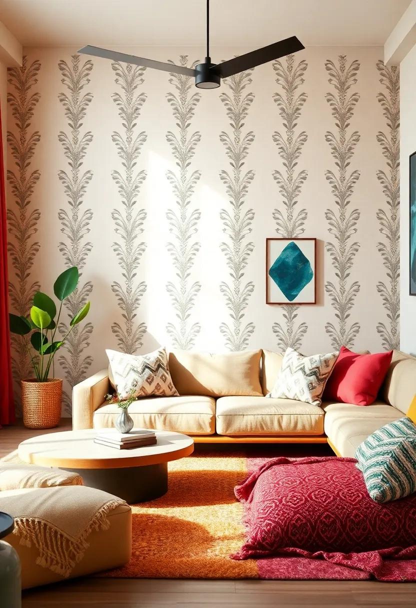 Creating an ⁣Inviting Atmosphere with Cozy Bold ‍Textiles