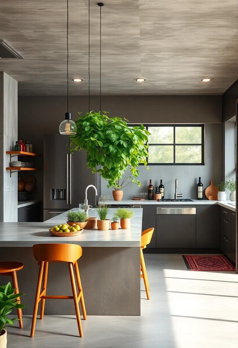 Add a Herb Garden: Integrate a small indoor herb garden for a touch of greenery and fresh ingredients, combining beauty with practicality