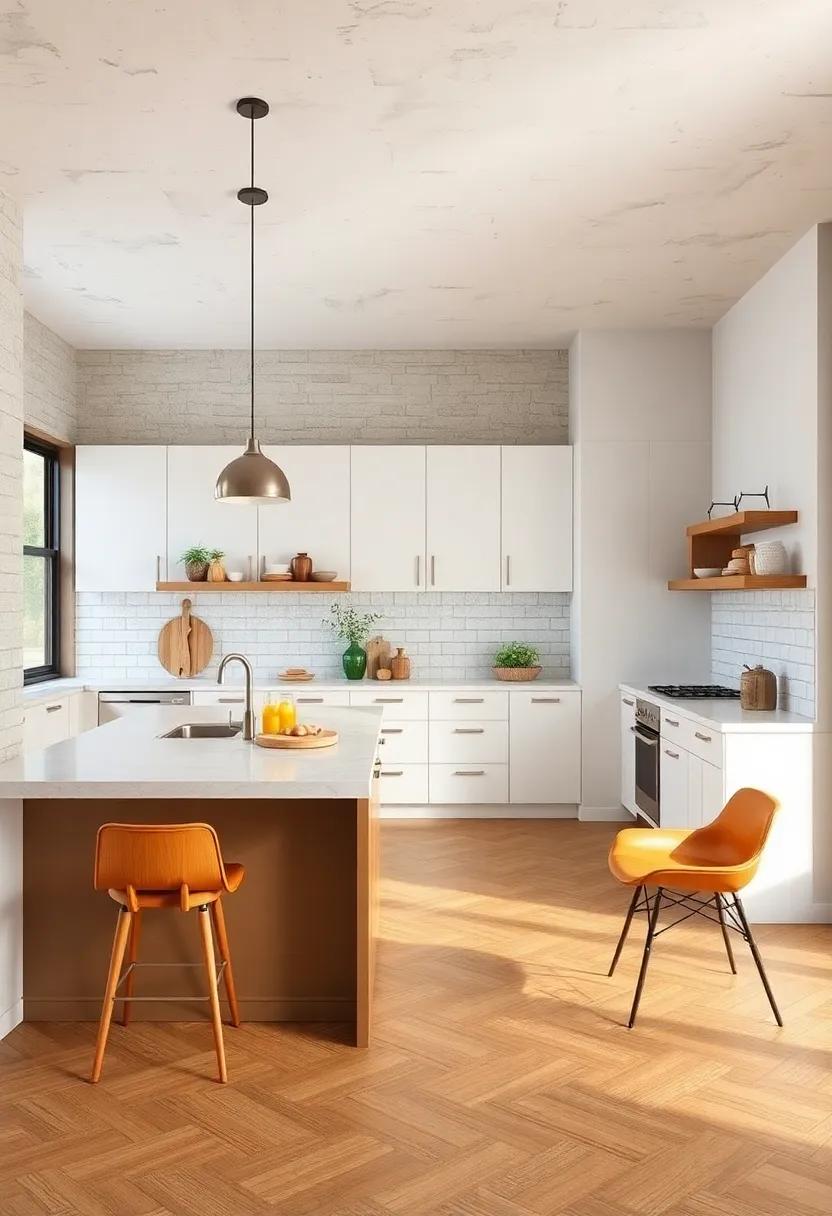 Embrace a Monochromatic Palette: Consider a monochrome color scheme to create a chic, sophisticated look with a few pops of color for contrast