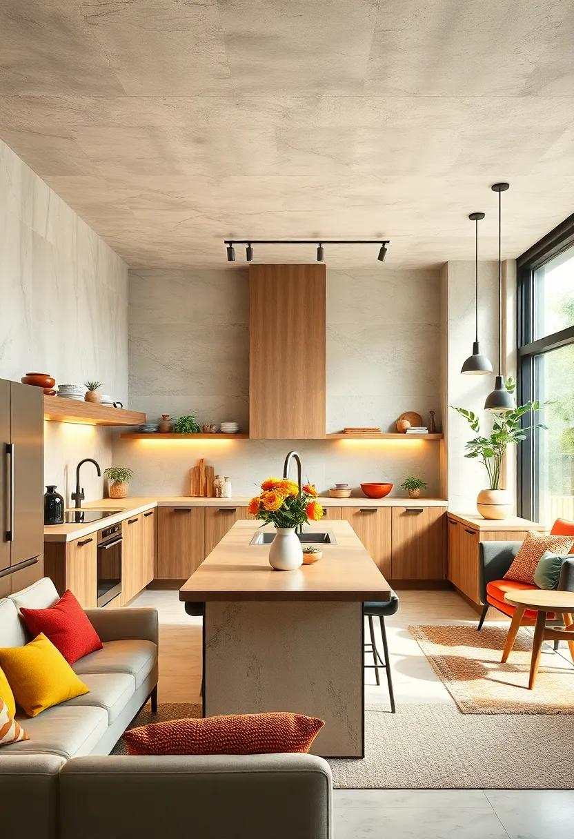 Utilize Minimalist Cabinetry: Select simple cabinetry designs that emphasize functionality, avoiding ornate details to keep the focus on clean aesthetics