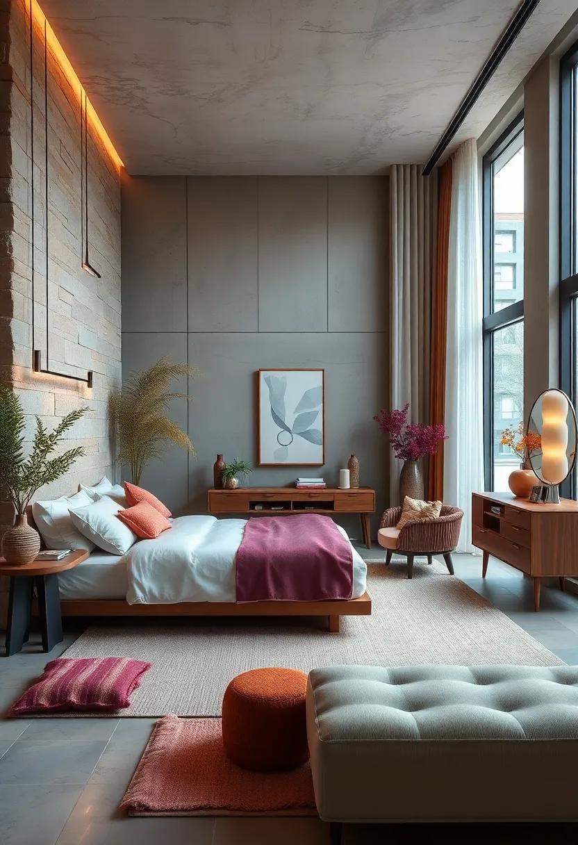 Create an Inviting Atmosphere: Infuse your bedroom with warmth and comfort by considering scent, soft music, or even dimmable lights to make it a true retreat