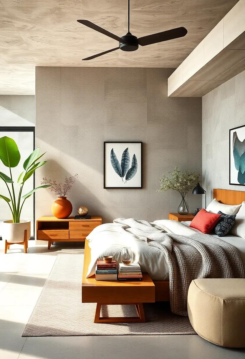 Keep Decorative Accessories Simple: Choose a few standout accessories that reflect your style, ensuring they complement rather than compete with larger furniture pieces