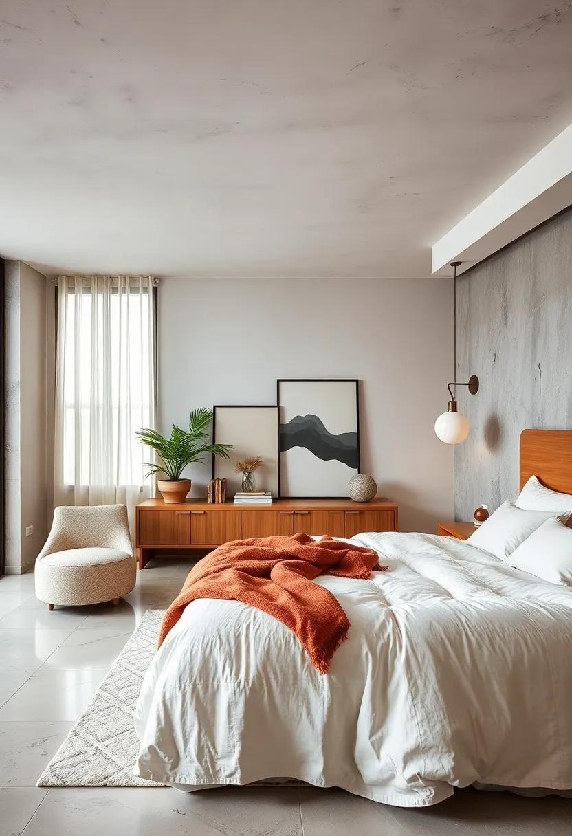 Select Soft, Luxurious Bedding: Invest in quality linens that feature subtle patterns or rich textures, ensuring both comfort and style for your retreat