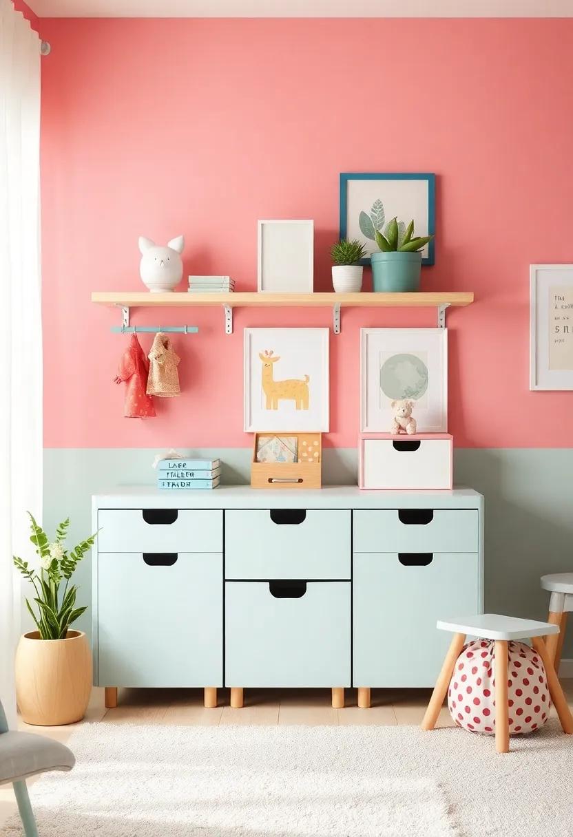 Fun and ​Functional ‍Storage⁣ solutions for a Tidy⁢ Mid-Century Kids' Room