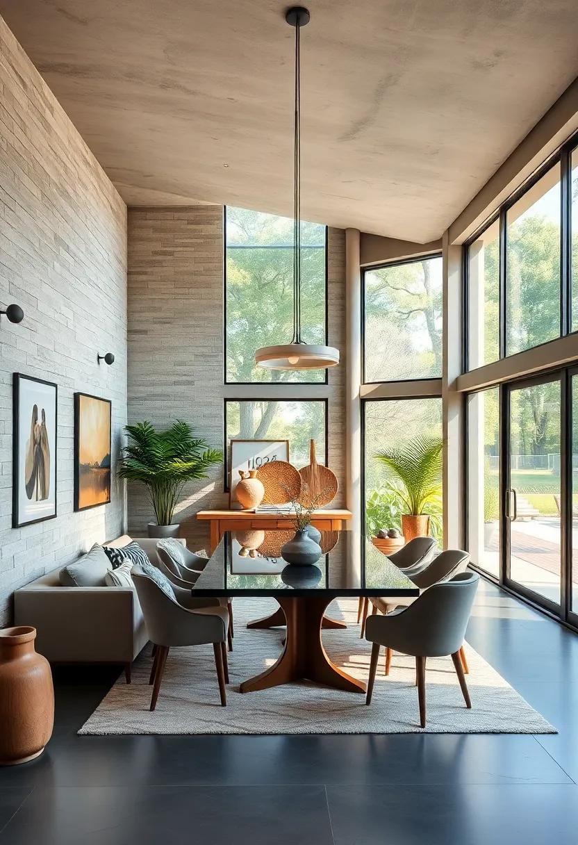 Large Windows: Appreciate the beauty of ample natural light ‍filtering through expansive windows, ‍enhancing the mid-century vibe