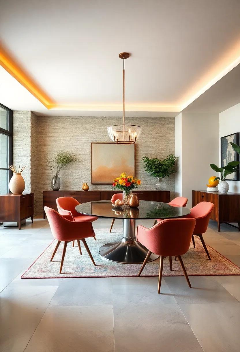 Iconic Chairs: Examine how chairs ‍like the eames ⁣Molded Chair or the Saarinen Tulip Chair can define your dining area with‍ style
