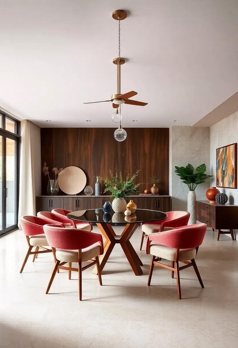 Glass Accents: See how glass tables‍ and decorative pieces can provide an airy feel while ‍maintaining ‌mid-century elegance