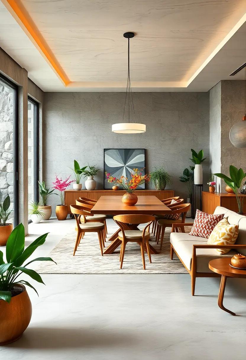 Outdoor-Inspired: Find ways to evoke the spirit ⁢of nature indoors through⁢ the use of plants and botanical⁣ motifs