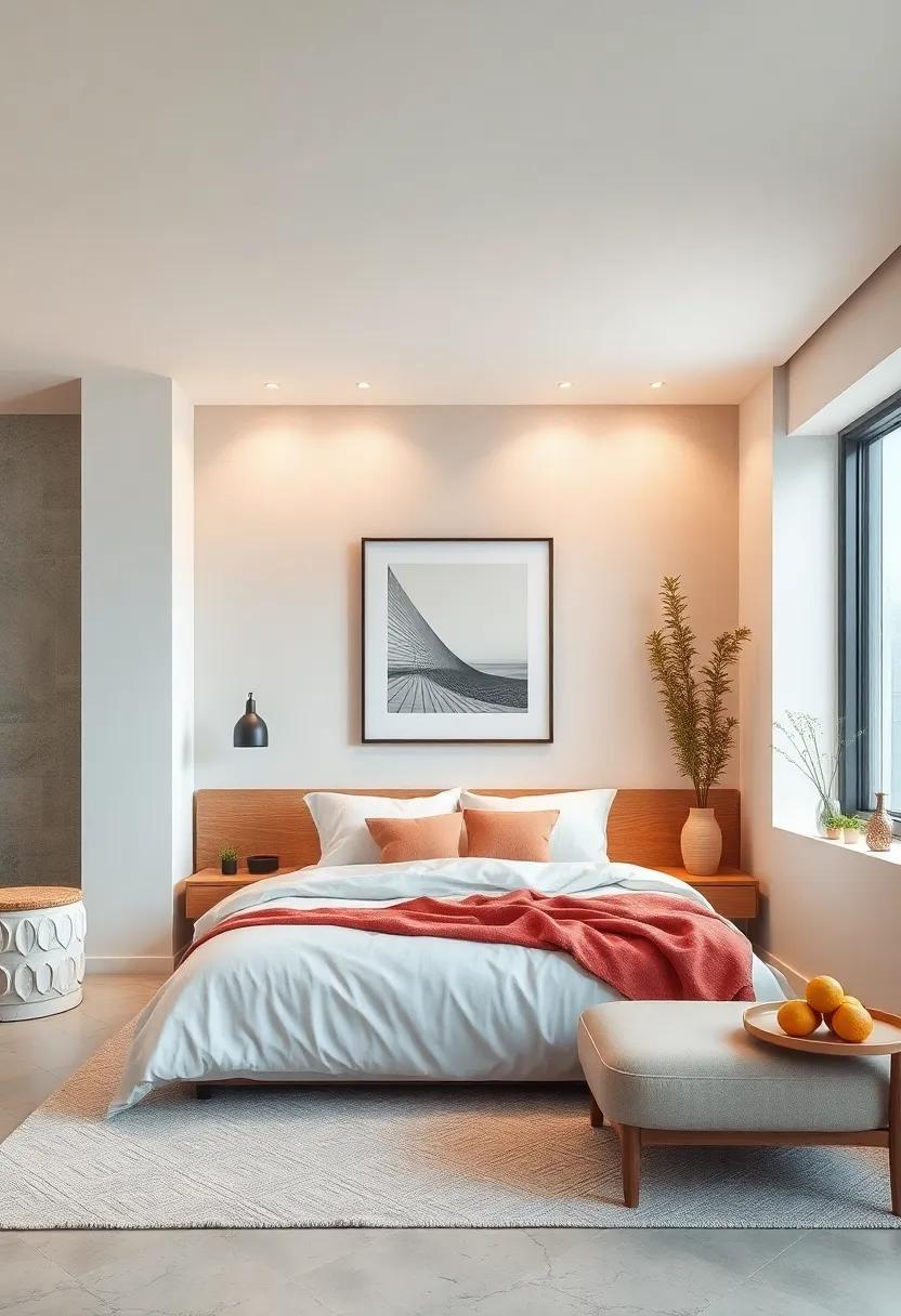 Hang Low: For‌ an unconventional take, hang a single piece of art lower on the wall, creating a cozy nook that's inviting ⁤and serene