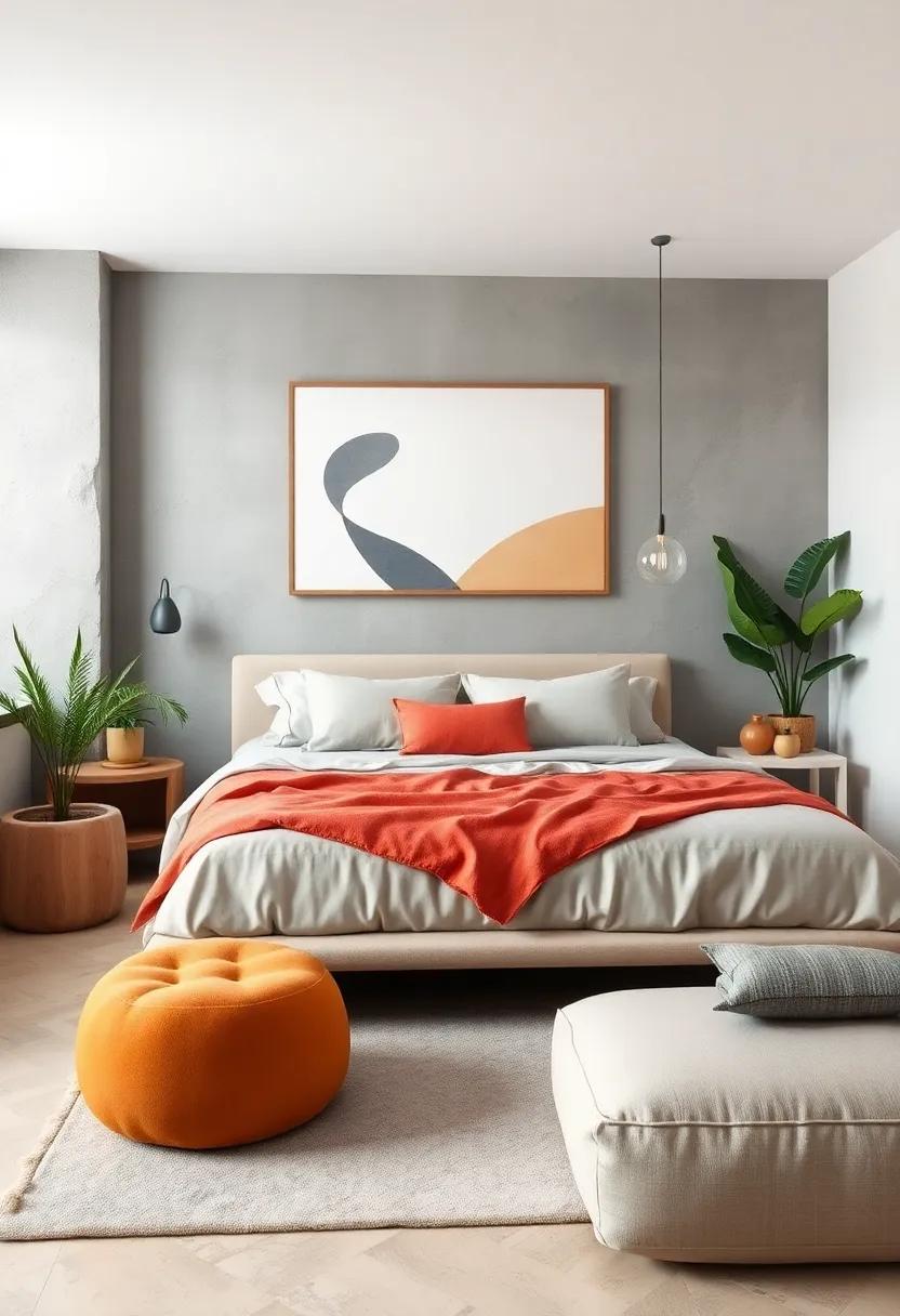 Frame ​the​ view: Rather ⁤of traditional artwork, use lightweight curtains that showcase scenic views from your window as‍ living art in your sleep space