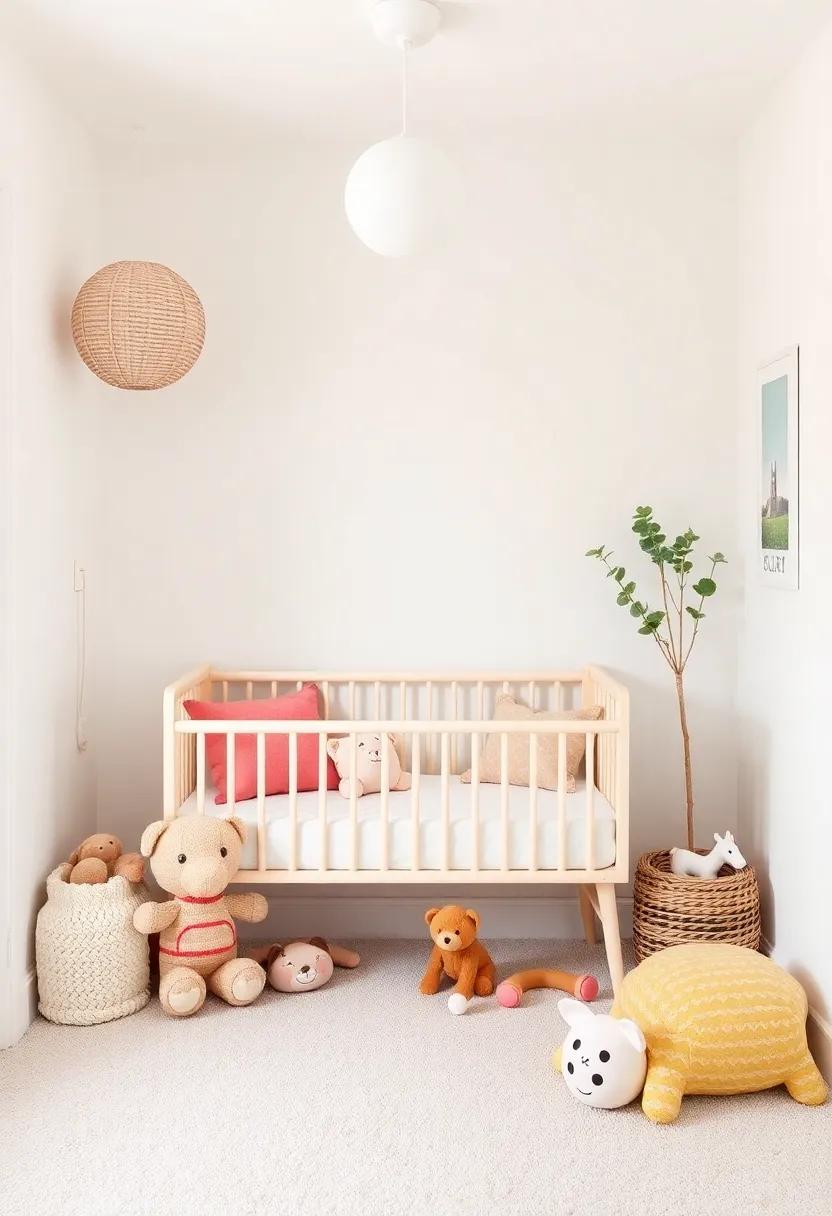 Keep toys to a minimum and select⁤ a few stylish toys that can act ⁤as decor, adding personality without chaos