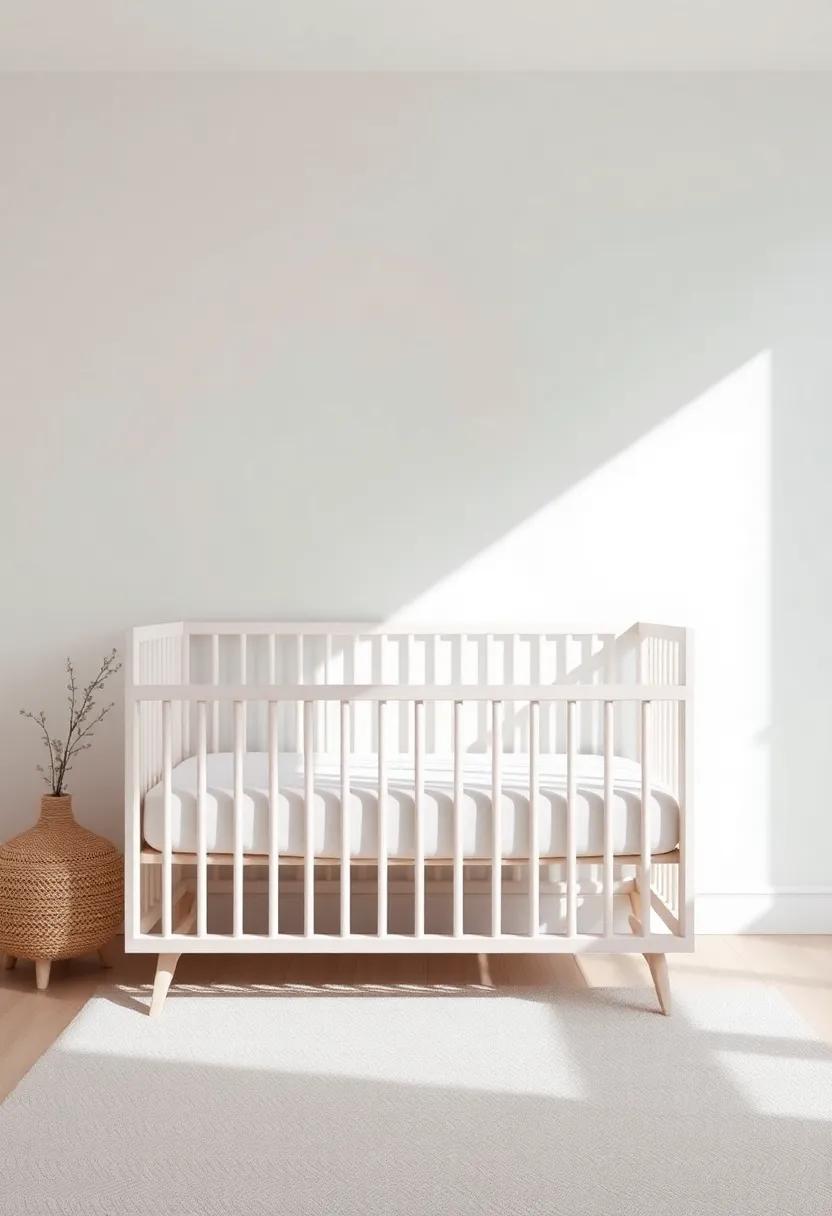 Opt for a crib with ⁢clean lines and a minimalist design, allowing the beauty of simplicity to shine through
