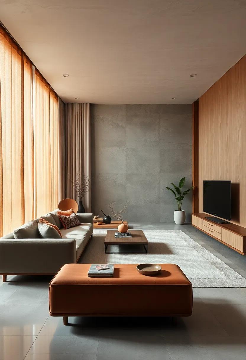 Cultural Textiles: Use traditional Japanese fabrics like furoshiki or noren for curtains to add cultural depth