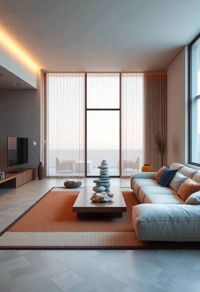 Nature-Inspired Decor: ​Incorporate ⁢elements that⁢ represent nature, ​like stone sculptures or driftwood, to enhance tranquility