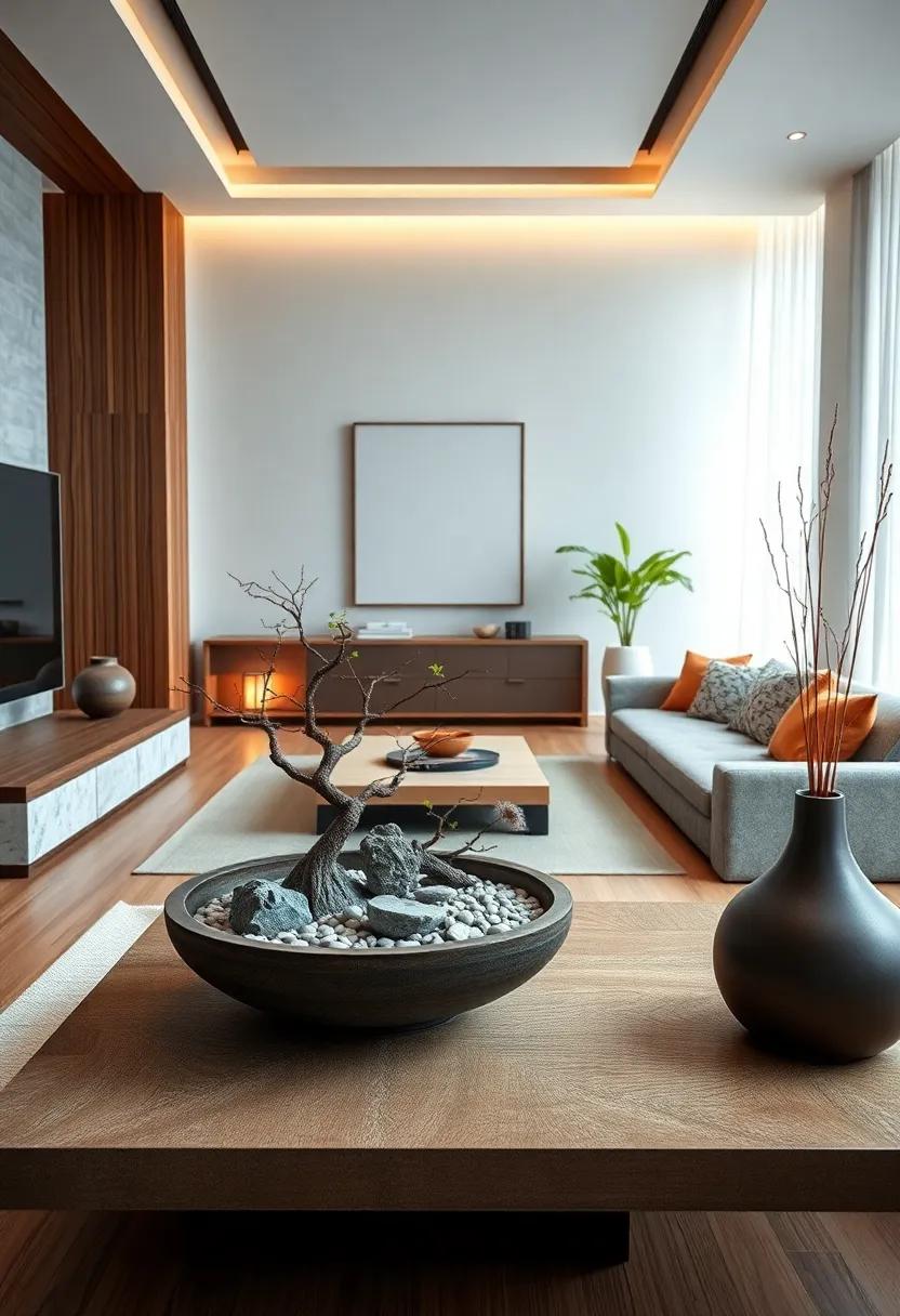 Zen Garden: Create a small tabletop zen garden to encourage mindfulness and add a calming focal point