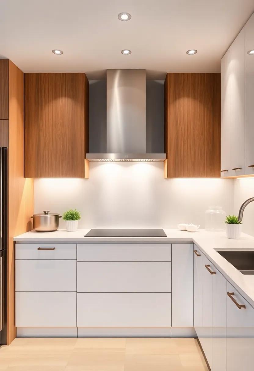 Lighting as a Focal Point: Enhancing Minimalist Cabinetry with Illumination