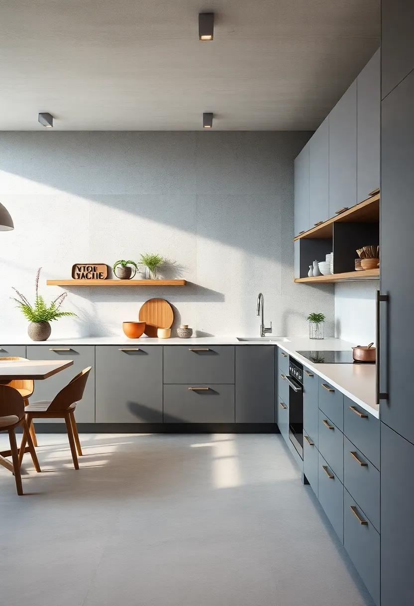 Experience a stylish kitchen with a hidden dish drying rack built into the cabinetry, creating a seamless look while enhancing functionality