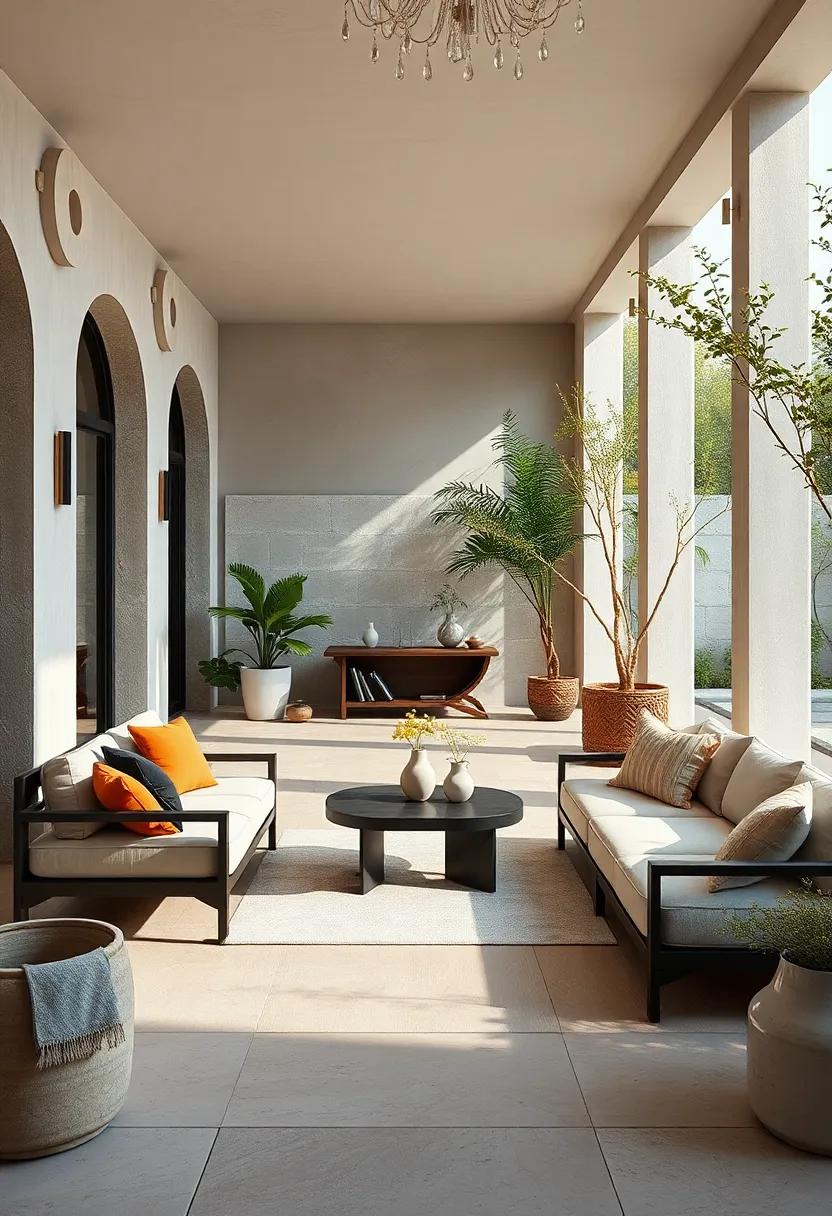 Artful Simplicity: Sculptural Furniture as Outdoor Decor