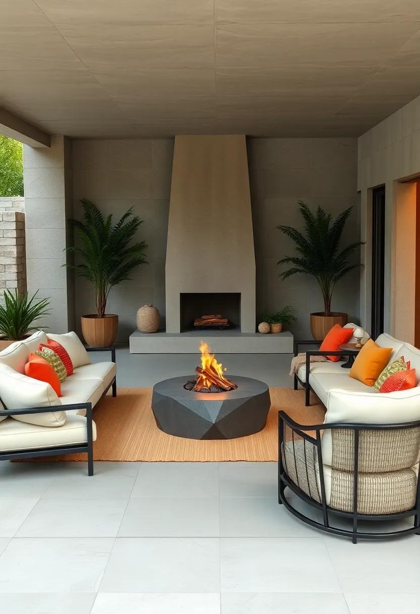 Creating a Modern Bonfire Retreat with‍ Minimalist Flair