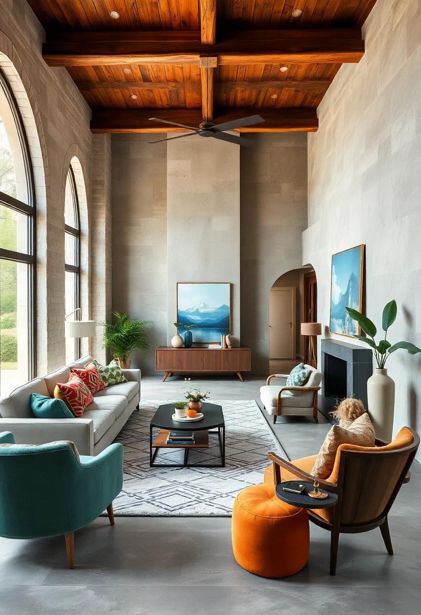 Play with​ Scale: Mixing⁤ large⁢ and small furnishings can​ create dynamic visual interest without overwhelming a room