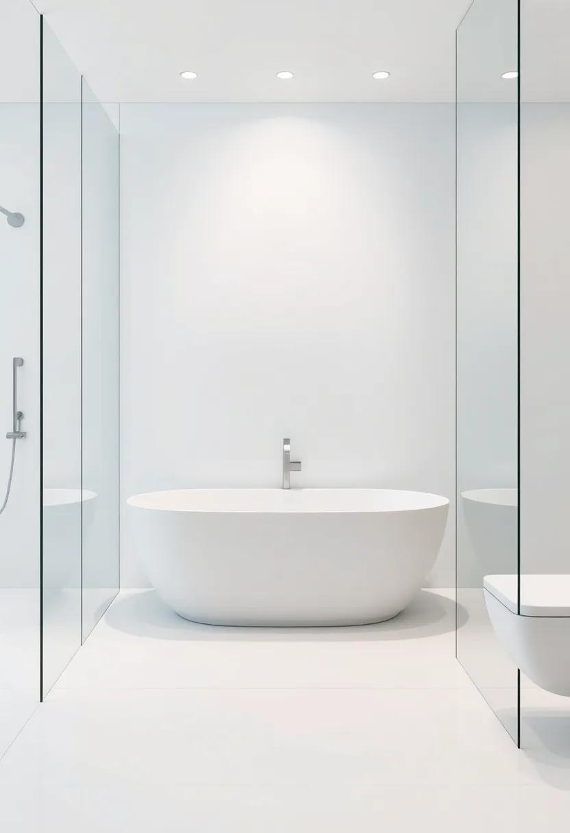 Embracing Transparency: The Beauty of Glass Walls in Open Bathrooms