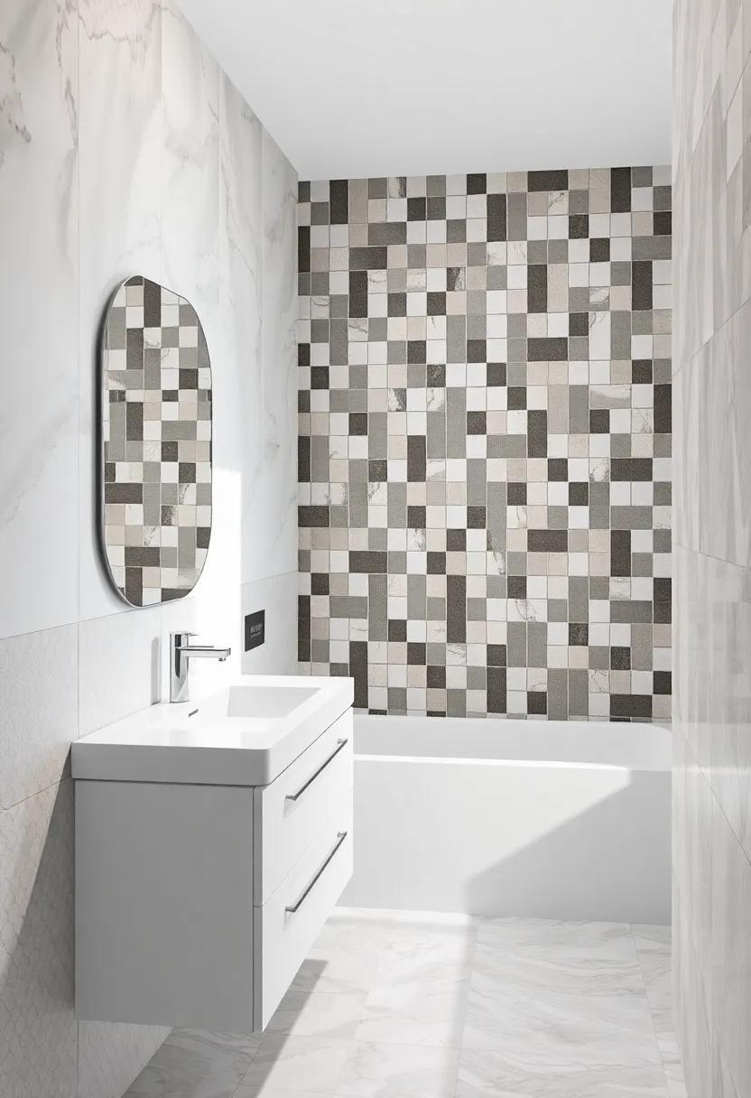 Integrating Geometric Tiles in Vanity Areas
