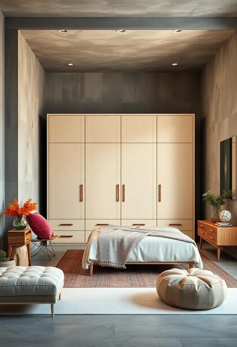 antique Finds: Scour flea markets for one-of-a-kind vintage wardrobes that provide functionality and a rich history to your space