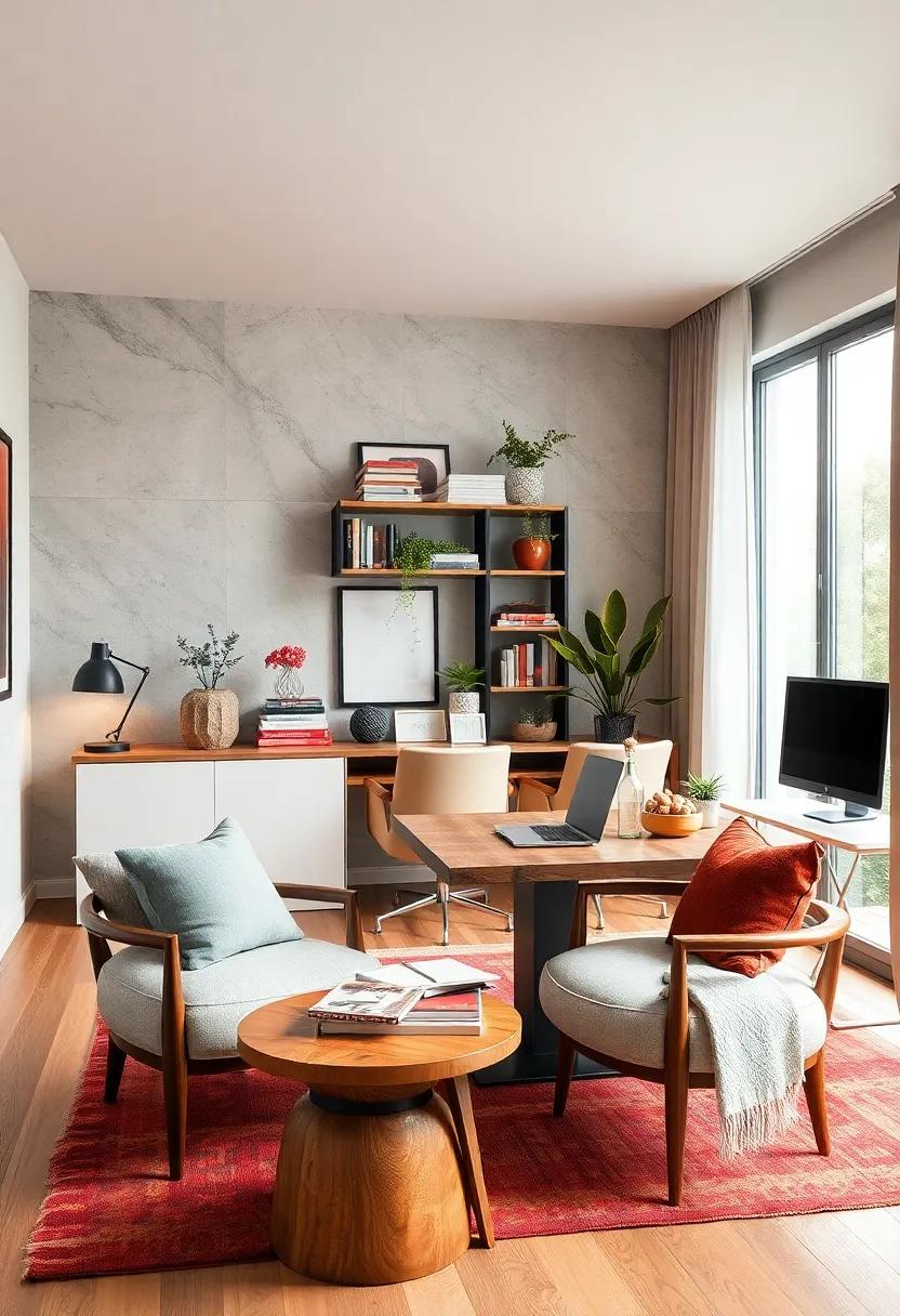 Choose Artistic Office Supplies: Use unique or decorative pens, notebooks, and organizers that bring joy to mundane tasks