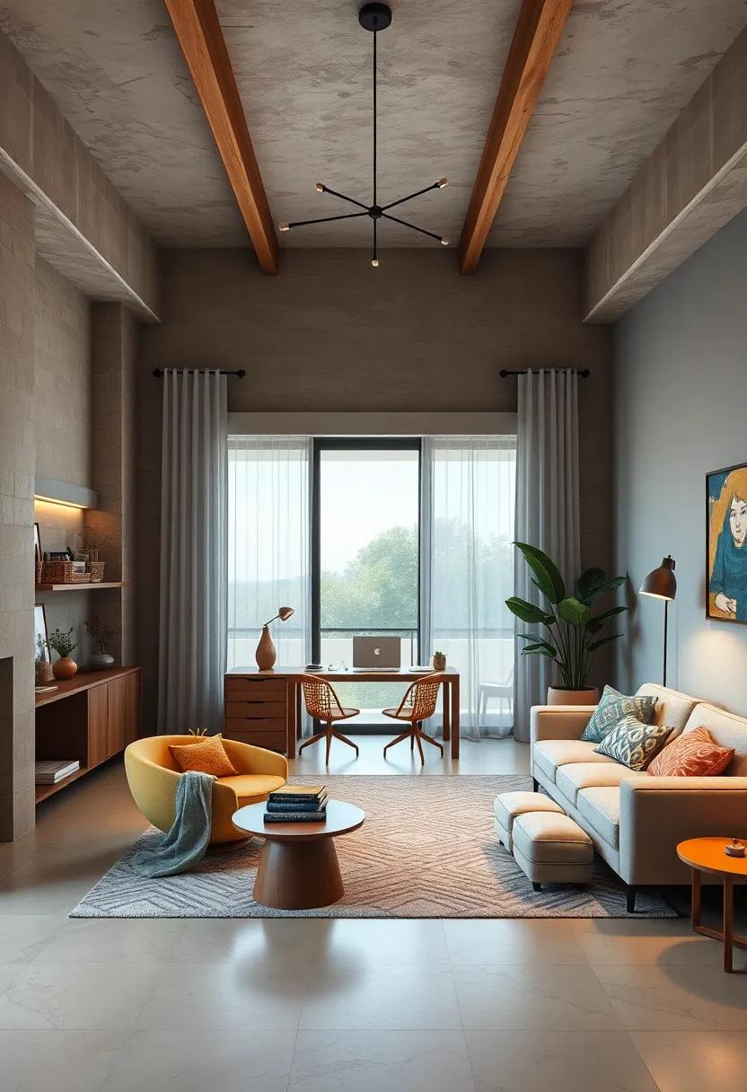 Use Multi-Functional Furniture: Opt for desks with built-in storage or convertible furniture to maximize space while maintaining style