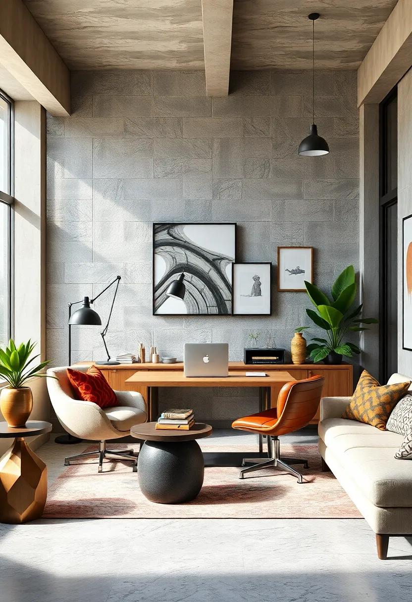 Opt for a Standing Desk: promote health and creativity by alternating between sitting and standing while you work, enhancing focus and energy