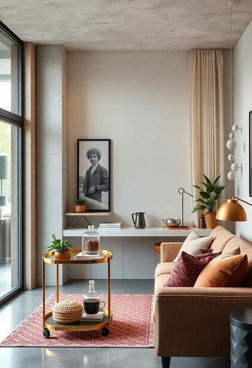 incorporate a Coffee or Tea Station: Set up a small bar cart or shelf for beverages to create a cozy environment that encourages breaks