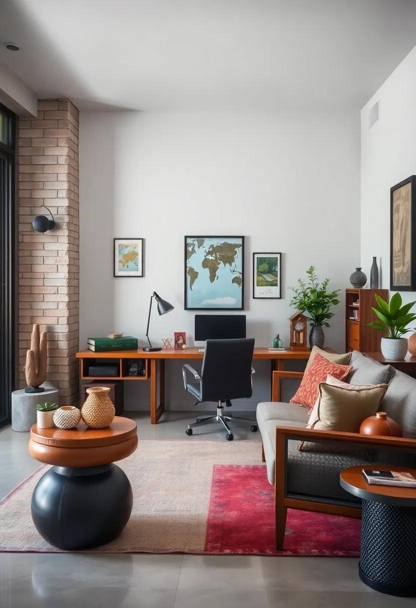 Personalize with Travel Mementos: Display souvenirs or artwork from your travels to remind you of exploration and inspire creativity