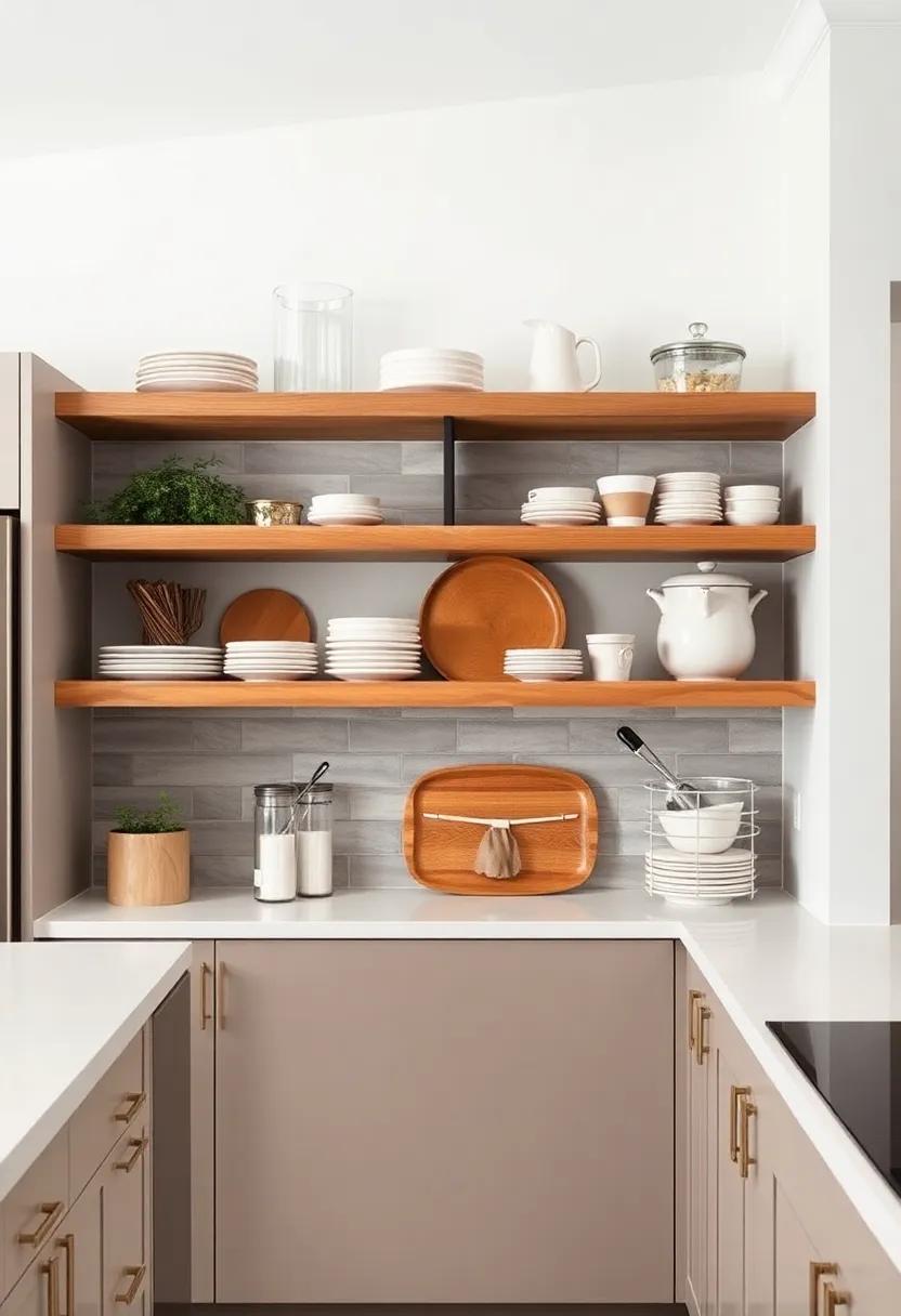 Open shelving Dreams: showcasing Your Favorite Kitchenware