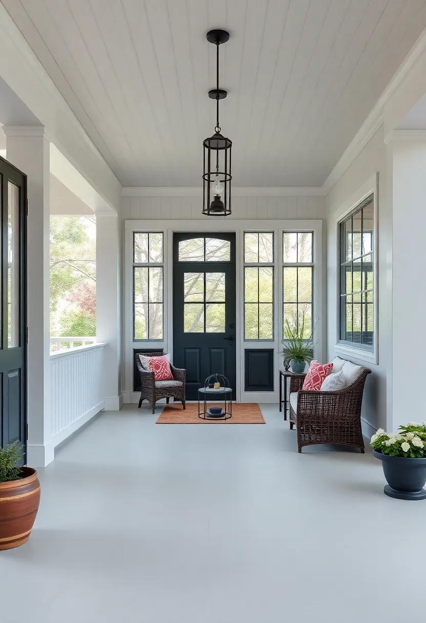 Stylish Farmhouse Porches that Embrace Comfort